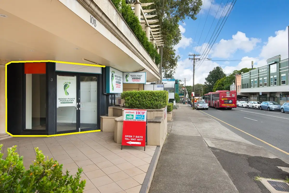 Shop 3/108 Penshurst Street, Willoughby Sold by Shead Property - image 1