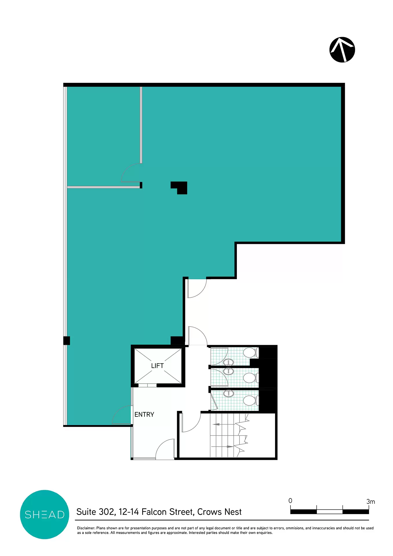 Suites/12-14 Falcon Street, Crows Nest For Lease by Shead Property - image 1