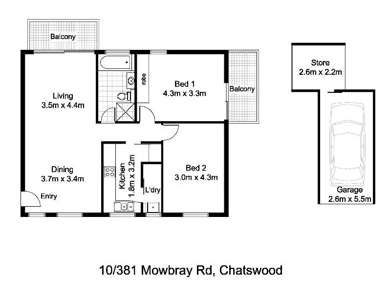 10/381 Mowbray Road, Chatswood Sold by Shead Property - image 1