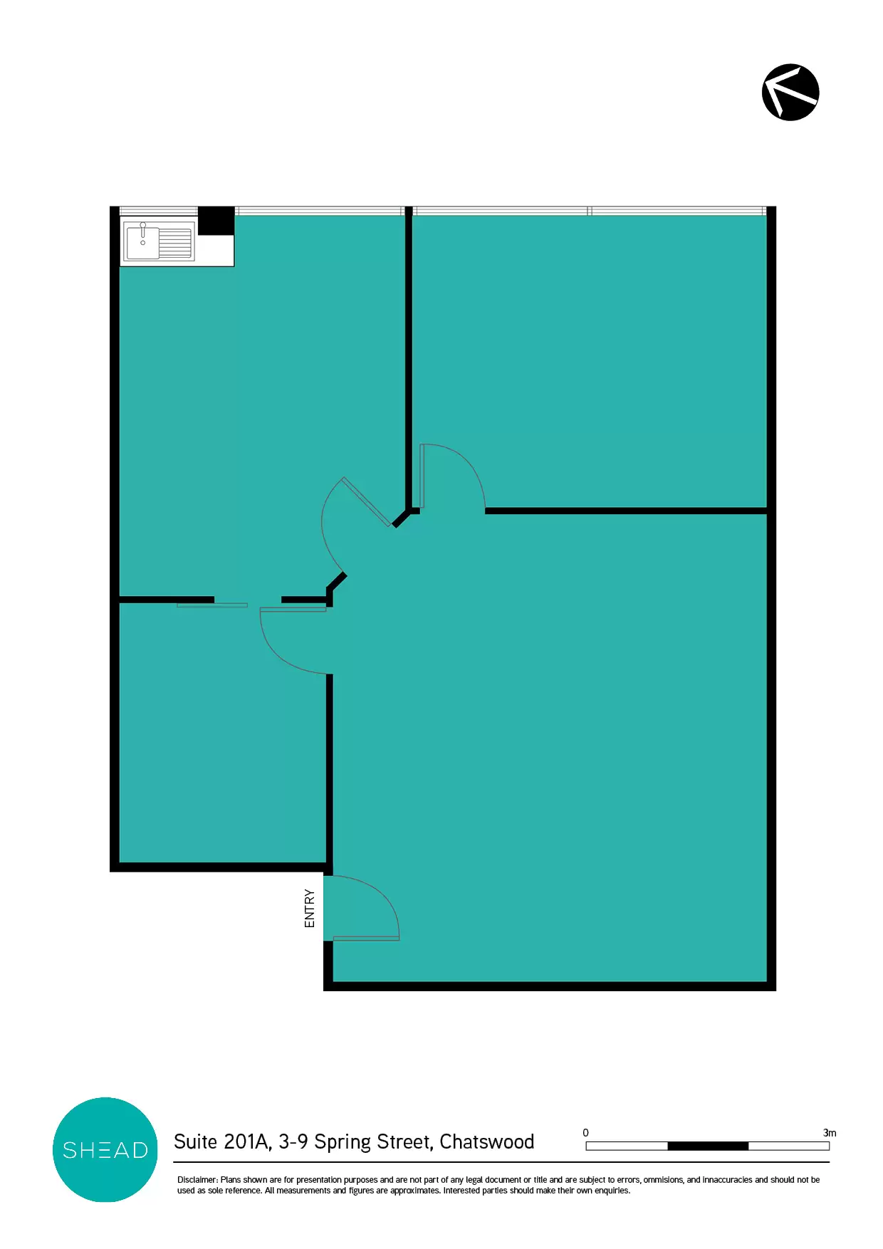 Suite 201A/3-9 Spring Street, Chatswood For Lease by Shead Property - image 1