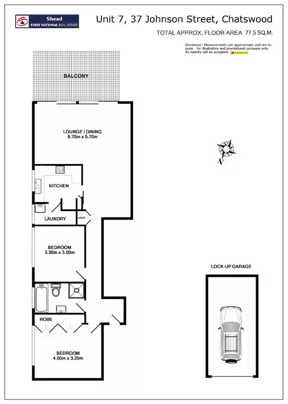 7/37 Johnson Street, Chatswood Sold by Shead Property - image 1